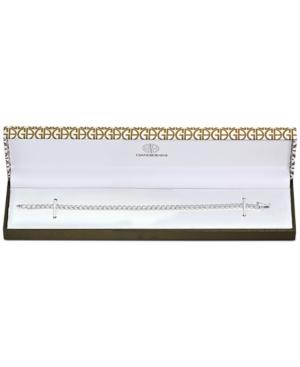Giani Bernini Cubic Zirconia Bezel-set Tennis Bracelet In Sterling Silver, Only At Macy's