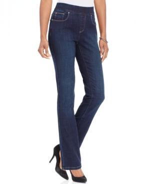 Lee Platinum Evelyn Pull-on Jeans, Prussian Wash