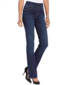 Lee Platinum Evelyn Pull-on Jeans, Prussian Wash