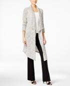 Inc International Concepts Marled Duster Cozy, Only At Macy's