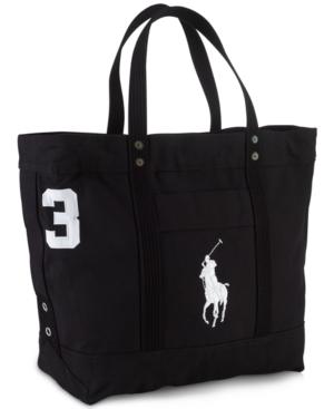 Polo Ralph Lauren Men's Big Pony Canvas Tote