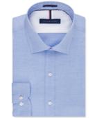 Tommy Hilfiger Men's Slim-fit Non-iron Soft Wash Solid Dress Shirt