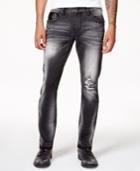 Anna Sui X Inc International Concepts Men's Skinny-fit Stretch Destroyed Jeans, Created For Macy's