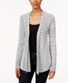 Style & Co. Petite Open-knit Cardigan, Only At Macy's