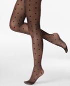 Vince Camuto Mesh Windowpane Tights