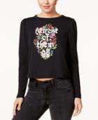 Disney Princess Snow White Juniors' Fairest Graphic Sweatshirt, Created For Macy's