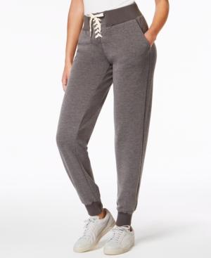Hippie Rose Juniors' Lace-up Jogger Pants