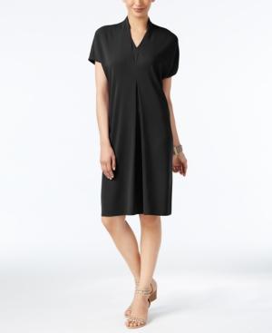 Alfani Pleated Shift Dress, Only At Macy's