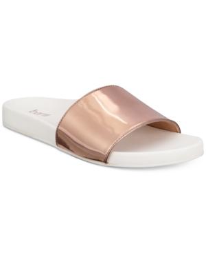 Bar Iii Reagan Pool Slide Sandals, Only At Macy's Women's Shoes