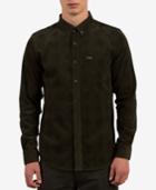 Volcom Men's Maxwell Plaid Corduroy Shirt