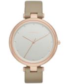 Skagen Women's Tanja Tan Leather Strap Watch 38mm Skw2484