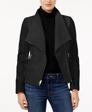 Guess Colorblocked Faux-leather Jacket