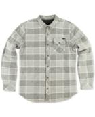 O'neill Shasta Quilted Plaid Flannel Long-sleeve Shirt