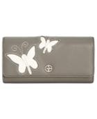Giani Bernini Leather Butterfly Receipt Manager Wallet, Created For Macy's