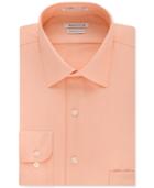 Van Heusen Wrinkle Free Herringbone Solid Dress Shirt