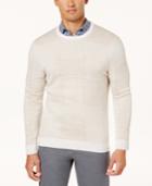 Tasso Elba Men's Geo-dot Jacquard Sweater, Created For Macy's
