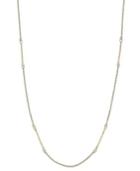 Textured Bar Station Necklace In 14k Gold