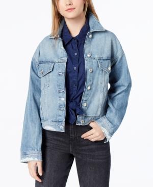 M1858 Kane Cotton Denim Jacket, Created For Macy's