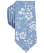 Bar Iii Men's Poppy Floral Slim Tie, Only At Macy's