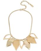Kenneth Cole New York Gold-tone Leaf Statement Necklace