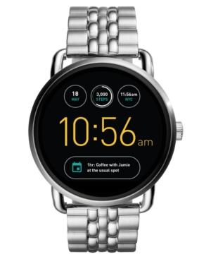 Fossil Q Gen 2 Wander Stainless Steel Bracelet Touchscreen Smart Watch 45mm Ftw2111