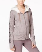 Gaiam Aurora Faux-sherpa-lined Fleece Hoodie