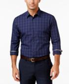 Tasso Elba Men's Multi-plaid Long-sleeve Shirt, Classic Fit