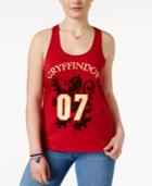 Bioworld Juniors' Gryffindor Lattice-back Graphic Tank