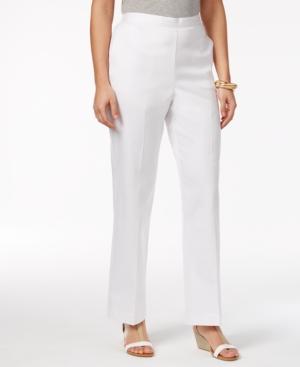 Alfred Dunner Seas The Day Pull-on Pants