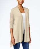 Jm Collection Button-back Cardigan, Only At Macy's