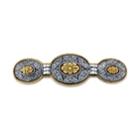 2028 Gold-tone And Silver-tone Floral Hair Barrette