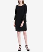 Calvin Klein Bell-sleeve A-line Dress