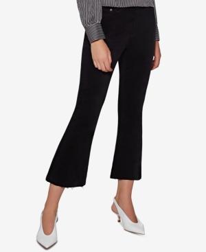 Avec Les Filles Flare-leg Cropped Corduroy Pants