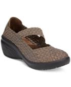 Bare Traps Kassie Mary Jane Wedges Women's Shoes