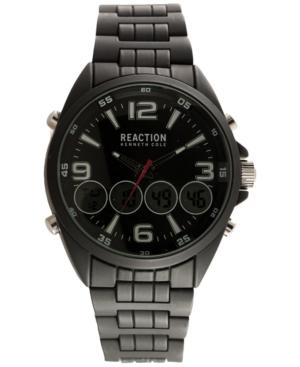 Kenneth Cole Reaction Men's Analog-digital Black Alloy Strap Watch 51x63mm 10030984