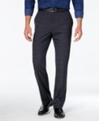 Alfani Men's Stretch Stripe Flat-front Pants, Slim Fit