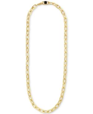 Vince Camuto Gold-tone Oval Link Long Length Necklace