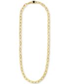 Vince Camuto Gold-tone Oval Link Long Length Necklace