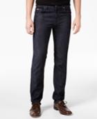 Hugo Boss Men's Slim-fit Navy Wash Jeans