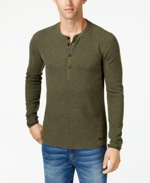 Hugo Boss Men's Topsider Melange Henley
