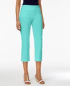 Jm Collection Slim-leg Capri Pants, Created For Macy's