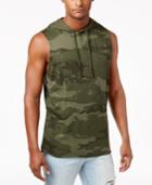 American Rag Men's Camouflage-print Hooded Tank, Only At Macy's