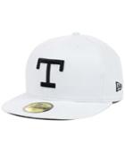 New Era Texas Rangers White And Black 59fifty Cap