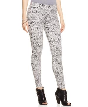 Hue Cheetah Smooth Denim Leggings