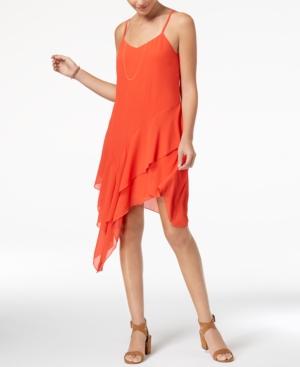 Speechless Juniors' Asymmetrical Shift Dress