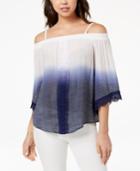 Bcx Juniors' Ombre Off-the-shoulder Top