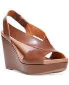 Dr. Scholl's Mean It Slingback Platform Wedge Sandals Women's Shoes