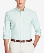 Polo Ralph Lauren Men's Stretch Slim-fit Striped Stretch Oxford Shirt