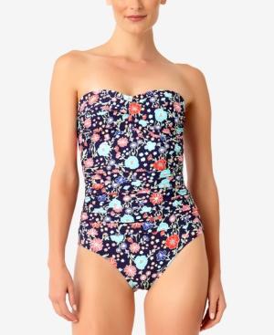 Anne Cole Lazey Dazey Bandeau One-piece Swimsuit Women's Swimsuit