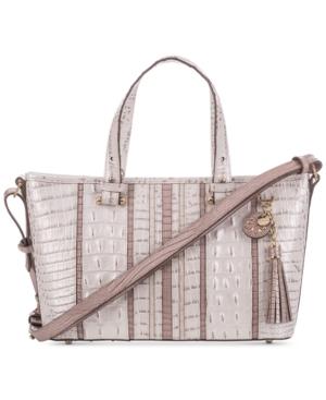 Brahmin Toasted Macaroon Orleans Mini Asher Satchel